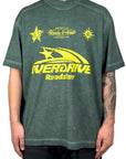 OVERDRIVE WASHED TEE GREEN