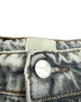 GREY LIGHT WASH CARGO SHORTS