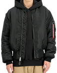 MA-1 HERITAGE BOMBER JACKET BLACK