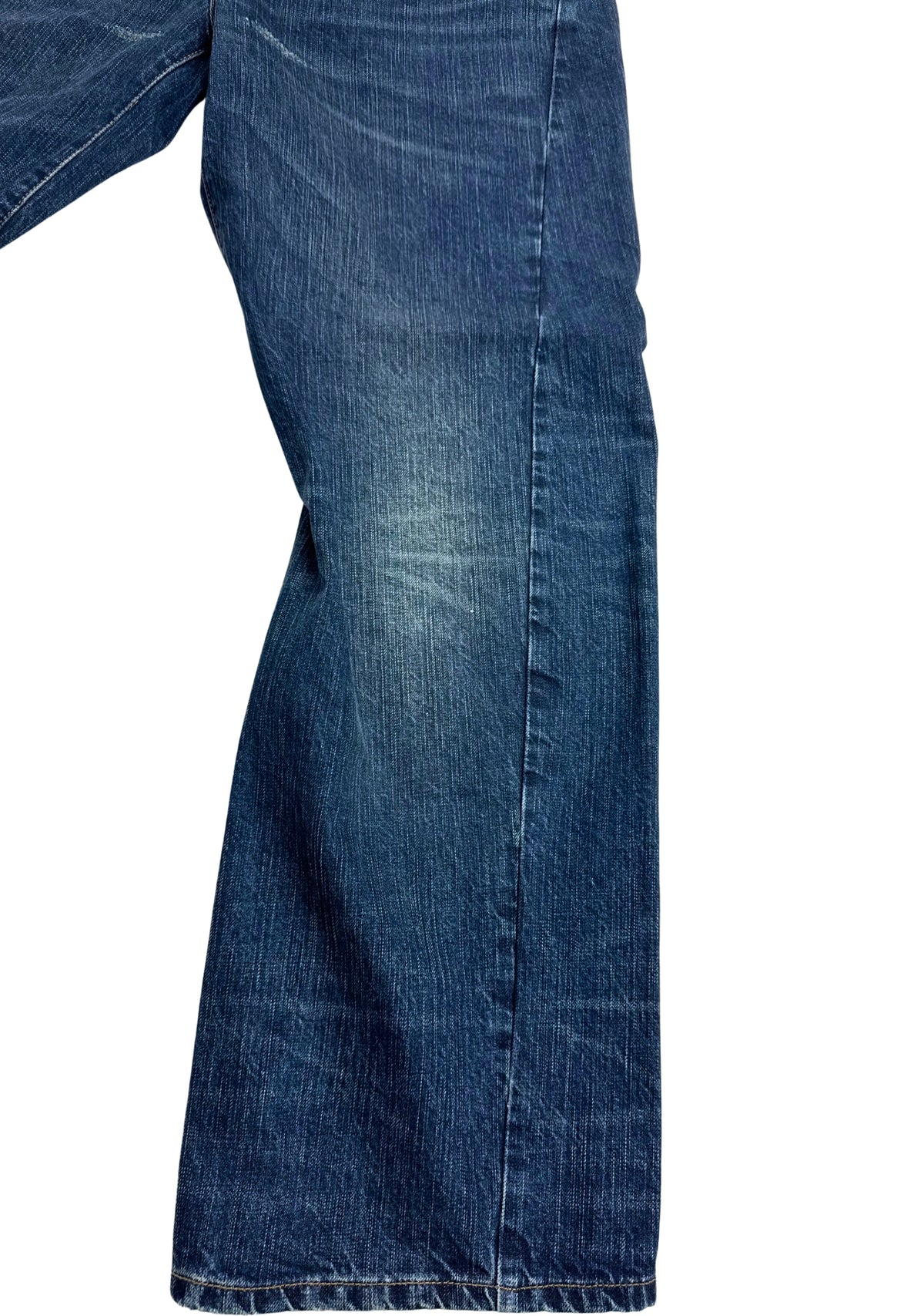 JEANS TWIST SLUB DENIM DARK