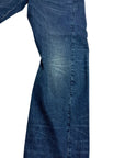 JEANS TWIST SLUB DENIM DARK