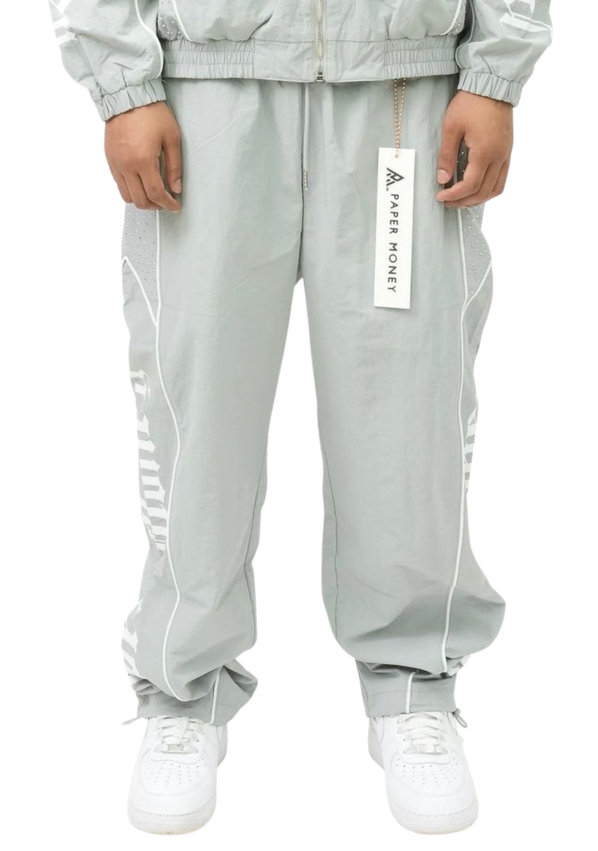 RUSH NYLON TRACKSUITE GREY