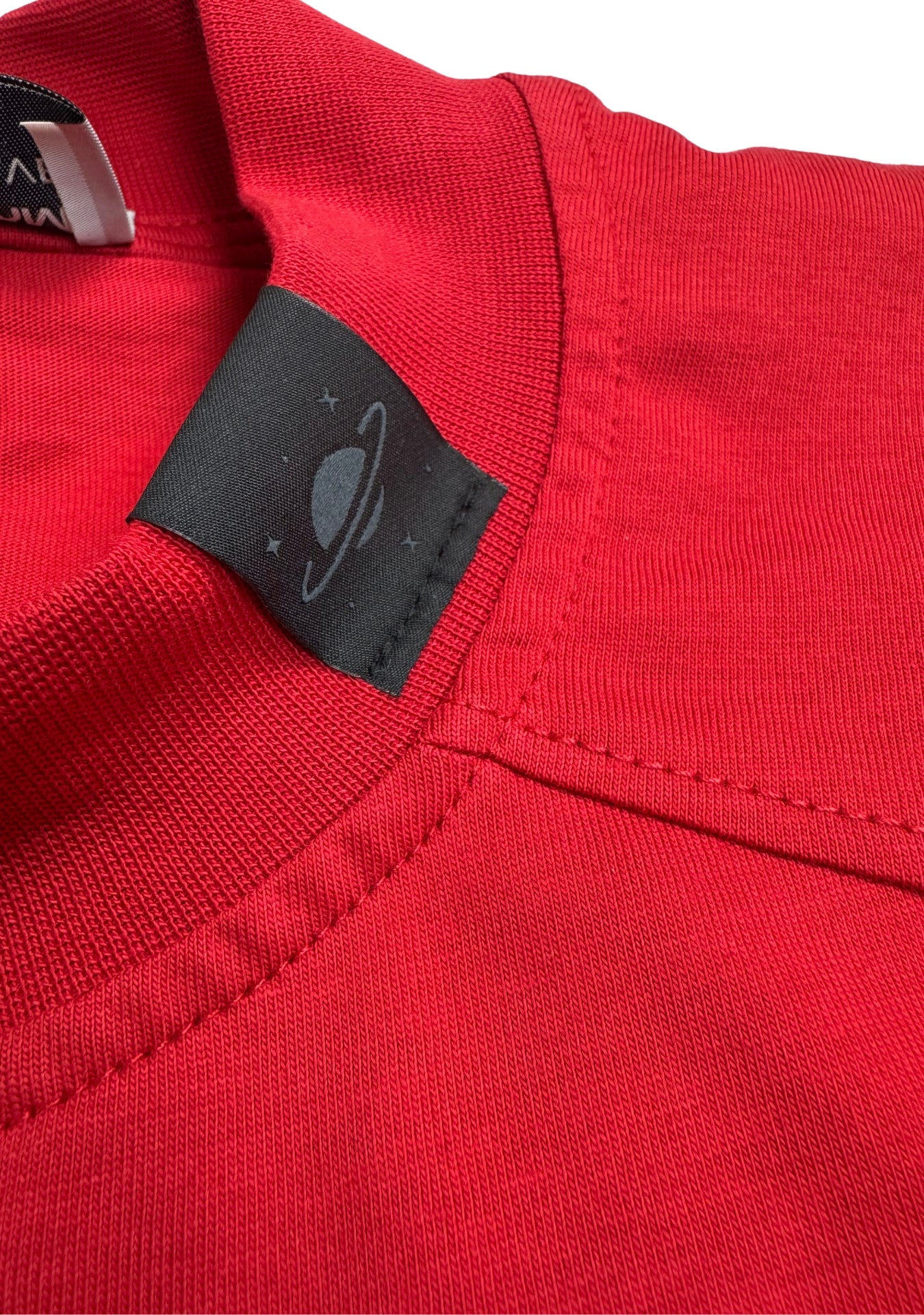 RED TEE DOUBLE PRINT EMO.T.RUST