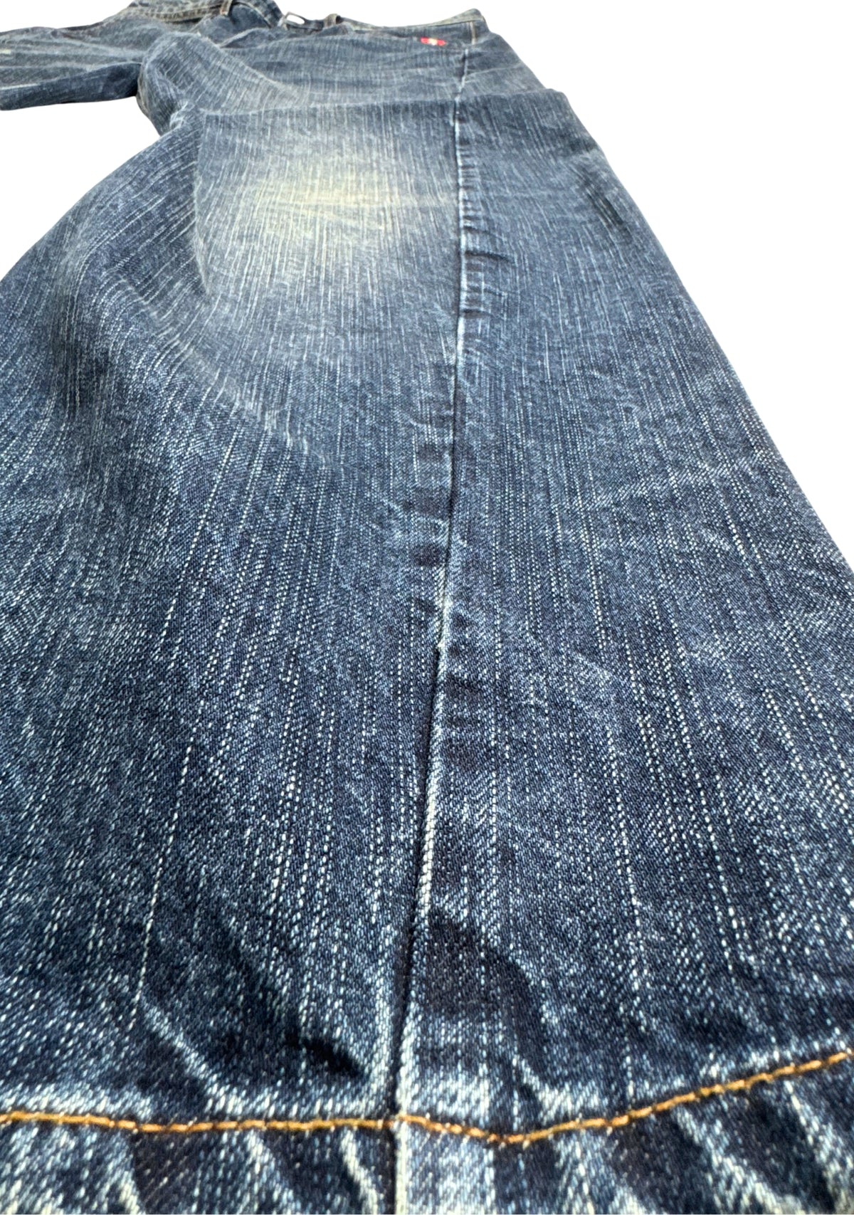 JEANS TWIST SLUB DENIM DARK
