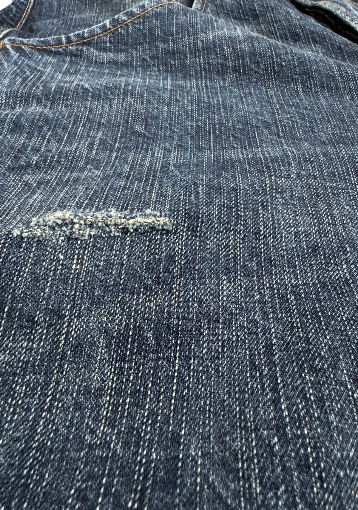 JEANS TWIST SLUB DENIM DARK