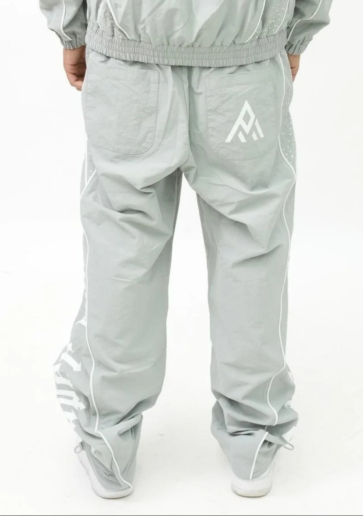 RUSH NYLON TRACKSUITE GREY