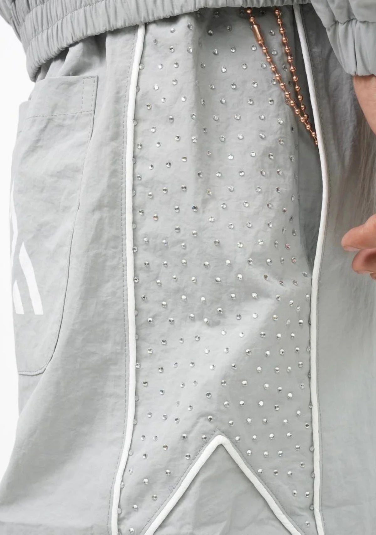 RUSH NYLON TRACKSUITE GREY