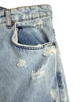 LIGHT WASH CARGO SHORTS