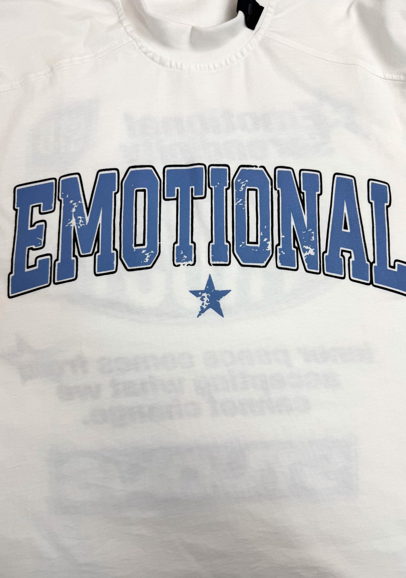 WHITE TEE DOUBLE PRINT EMO.T.RUST