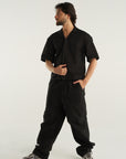 DOUBLE PENCE RIPSTOP BLACK