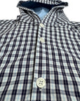 HOODED CHECK SHIRT PRINT ASPIRE