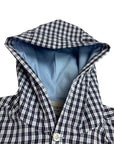 HOODED CHECK SHIRT PRINT ASPIRE