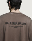 COSTA OVERSIZED T-SHIRT GALLERIA HQ BROWN