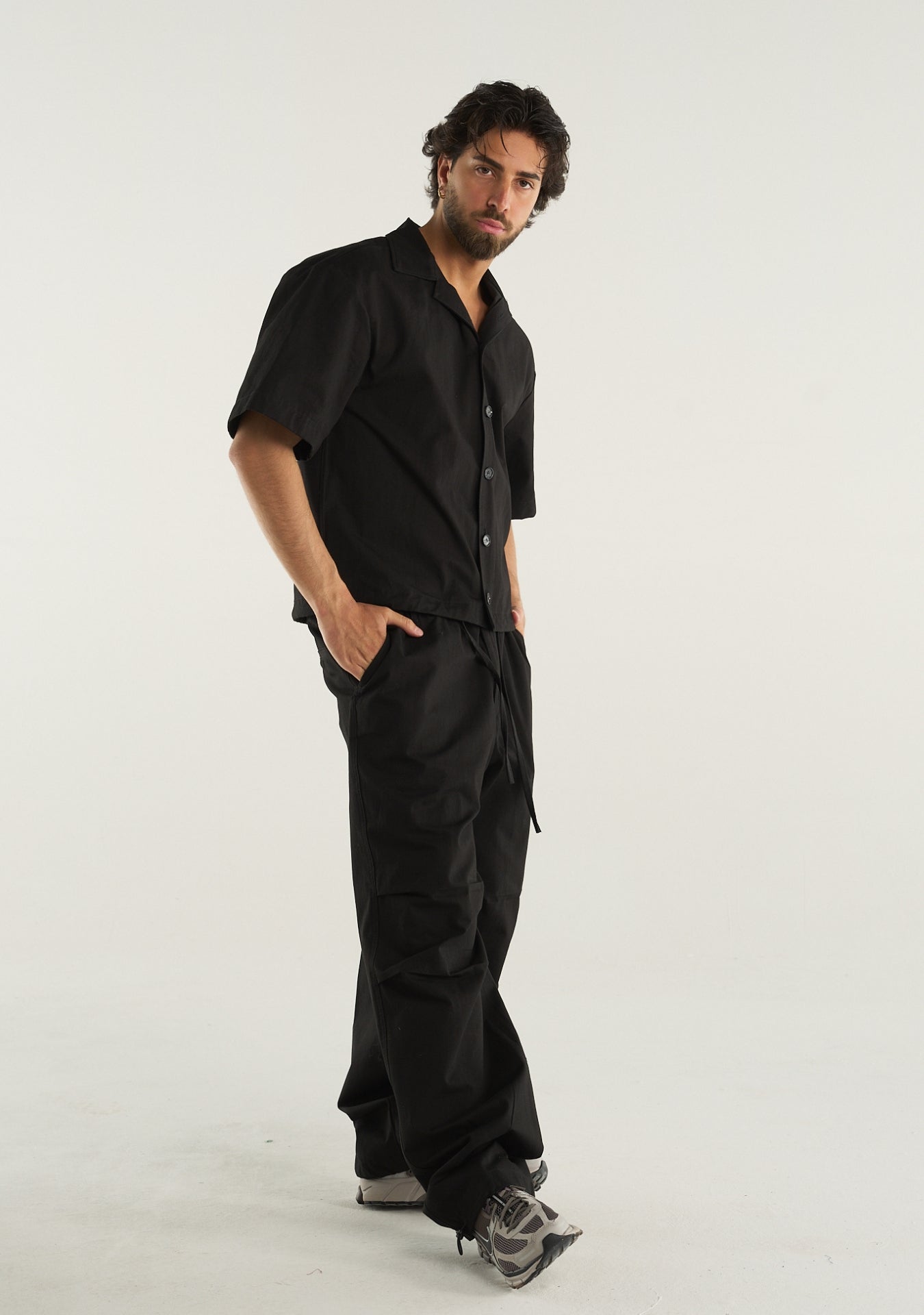DOUBLE PENCE RIPSTOP BLACK