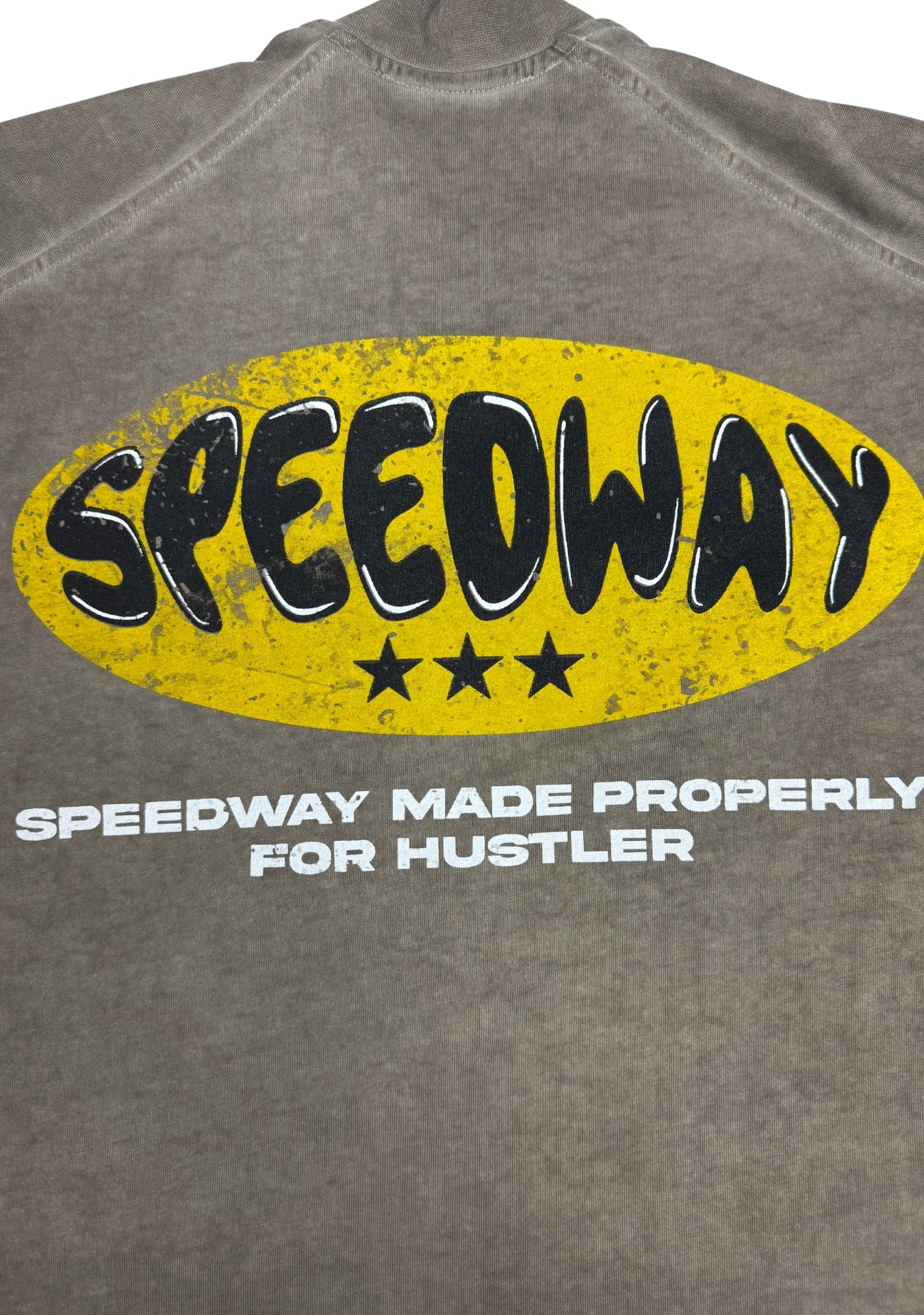 SPEED WASHED TEE BEIGE