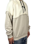 CREAM DOUBLE FABRIC HOODIE