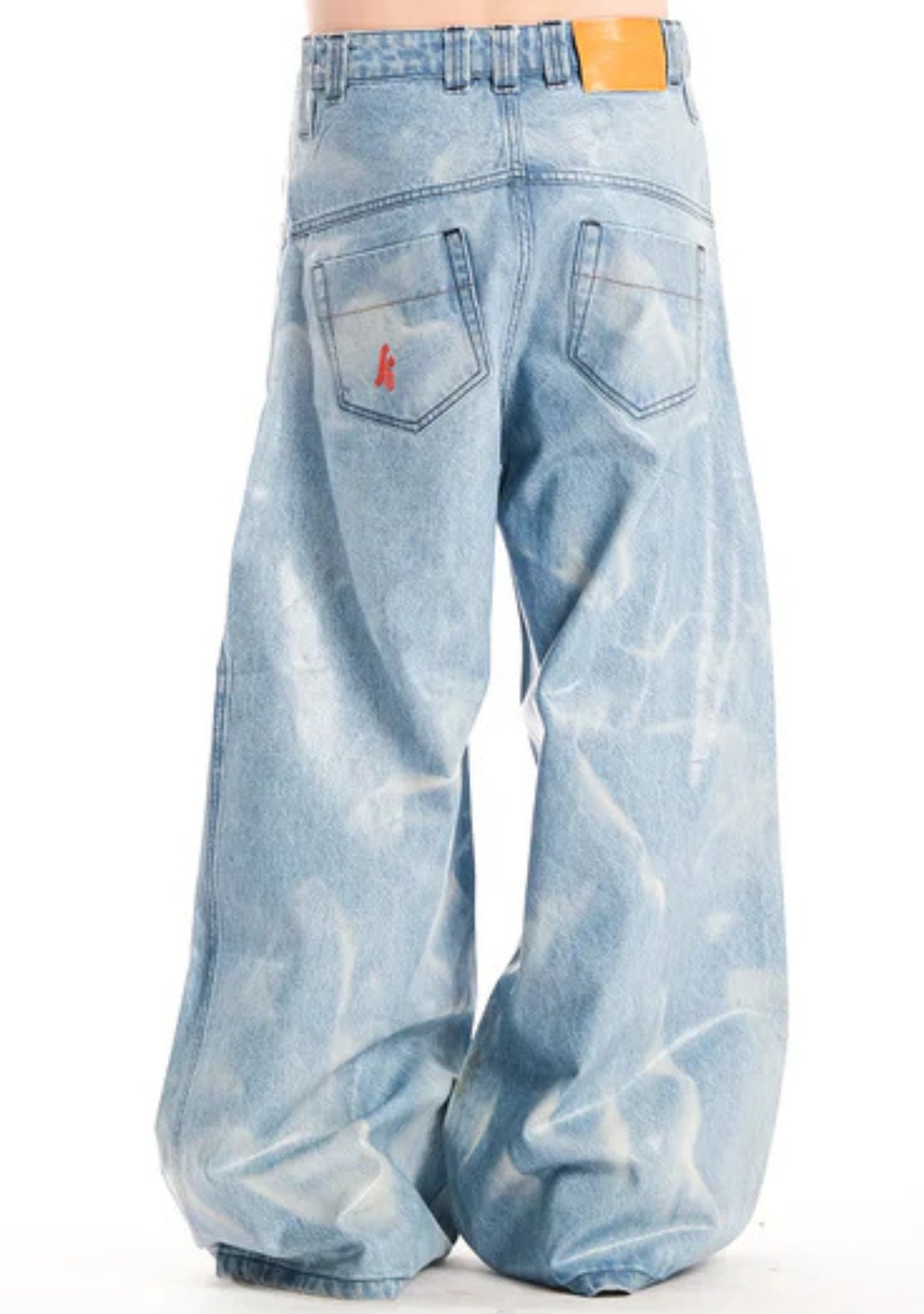 WIDE STRAIGHT SKY LUCYD DENIM