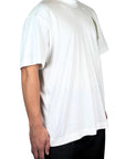 WHITE RUMBLE HEART TEE