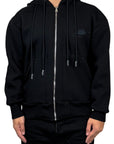 SATURN BLACK DOUBLE HOODED