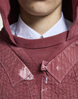 NIGO HOODIE DARK RED