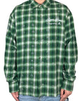 PM RHINESTONE FLANNEL GREEN