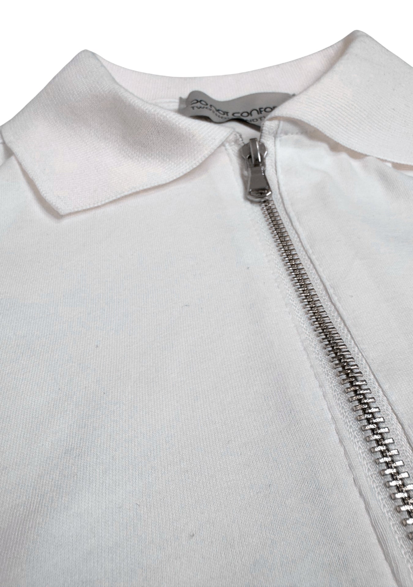 WHITE DOUBLE SLEEVED POLO RUTHLESS