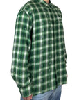 PM RHINESTONE FLANNEL GREEN