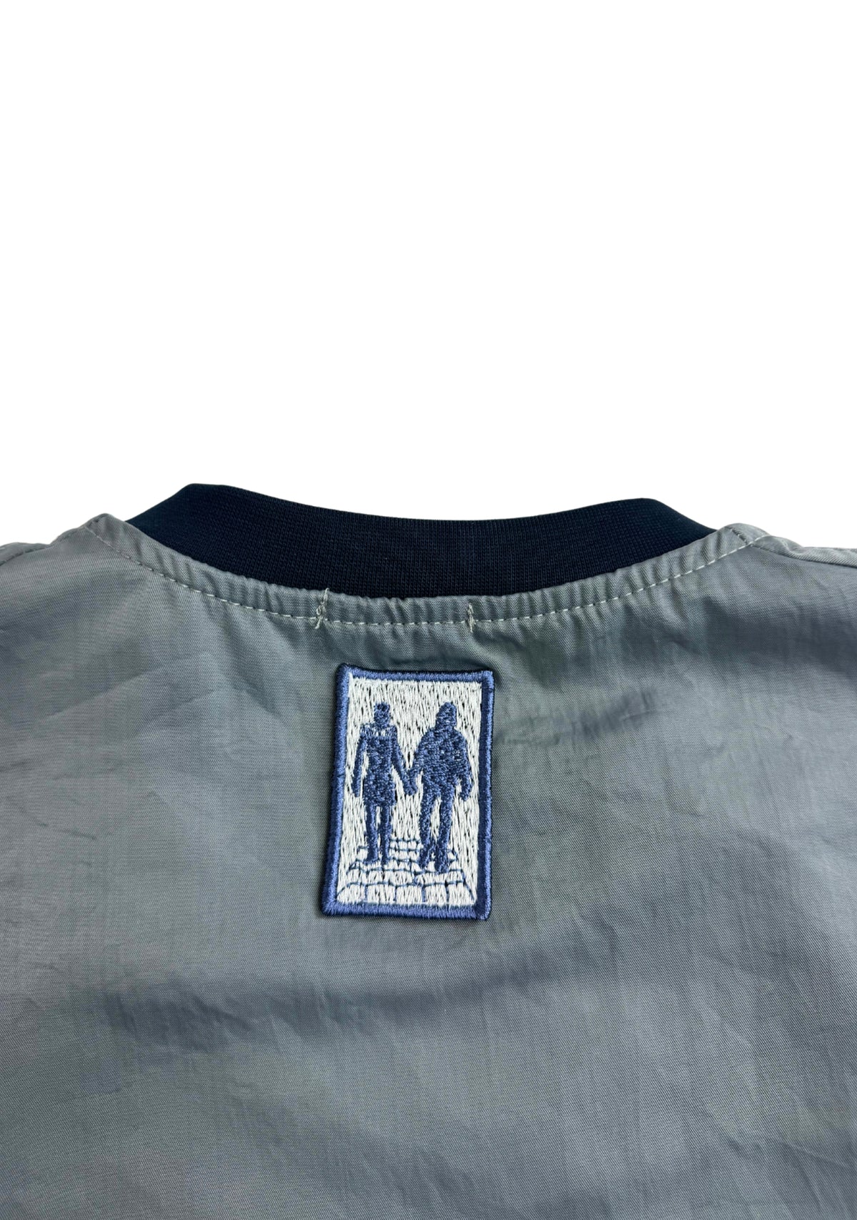 GREY NYLON TEE