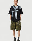 NO WHERE T-SHIRT WASHED BLACK