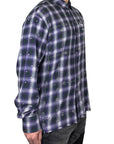 PM RHINESTONE FLANNEL PURPLE