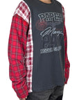 THERMAL PANNELD FLANNEL BLACK