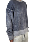 CREW NECK WOOL PRINTED